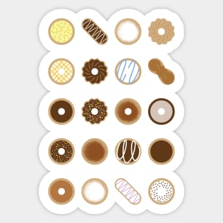 Donuts Sticker